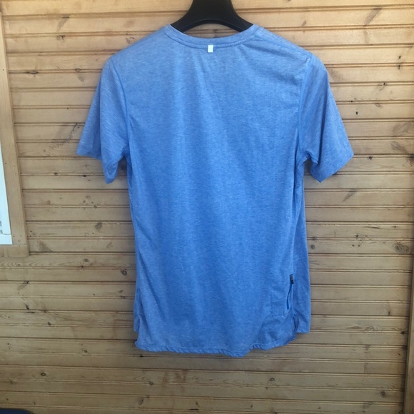 Men’s Nike running shirt light blue - Picture 3 of 6